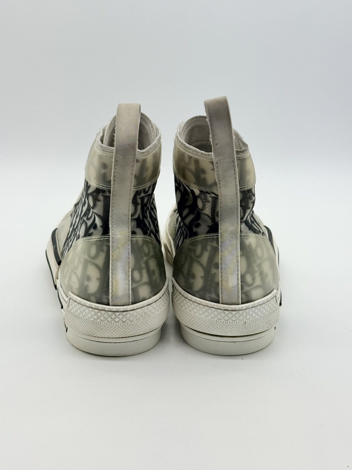 Dior Size 10 - Dior B23 High Dior Oblique White Size US 10 / EU 43 - 5 Thumbnail