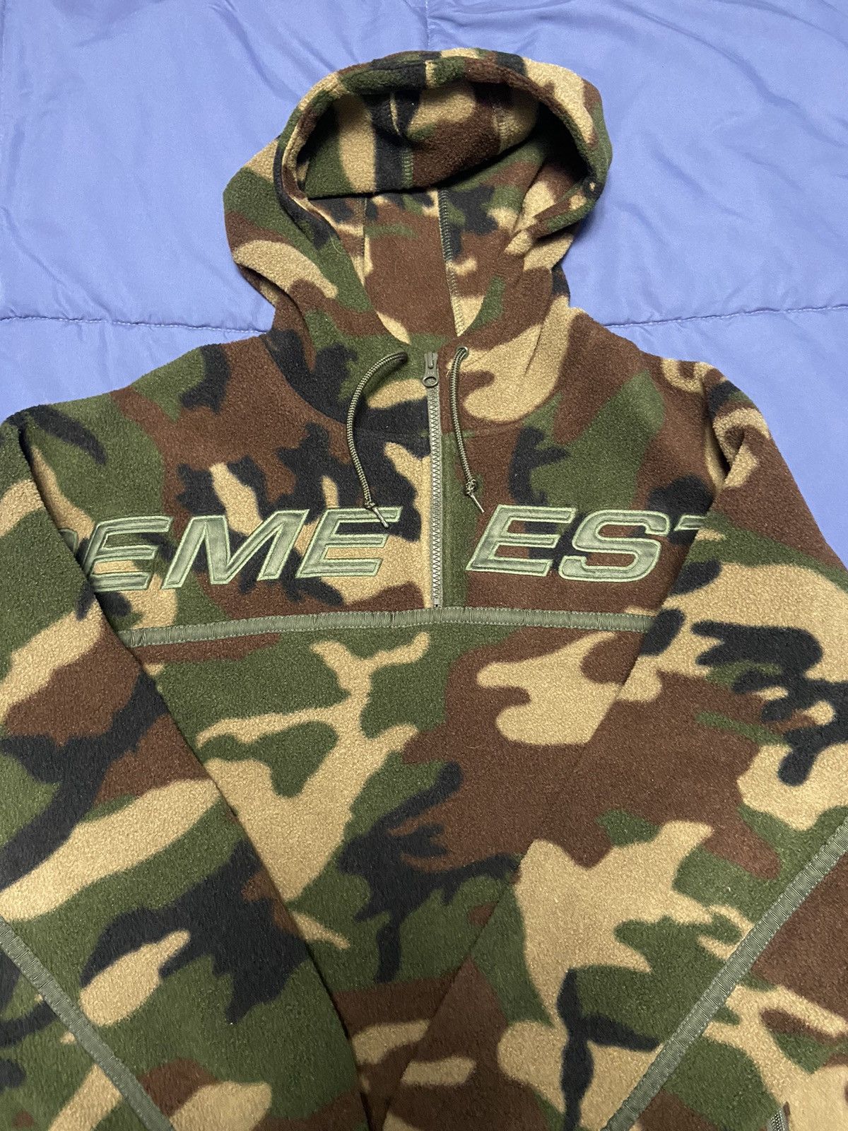 トップス Supreme Pullover Realtree Hardwoods Supreme Quilted Lined Hooded Flannel Shirt Realtree