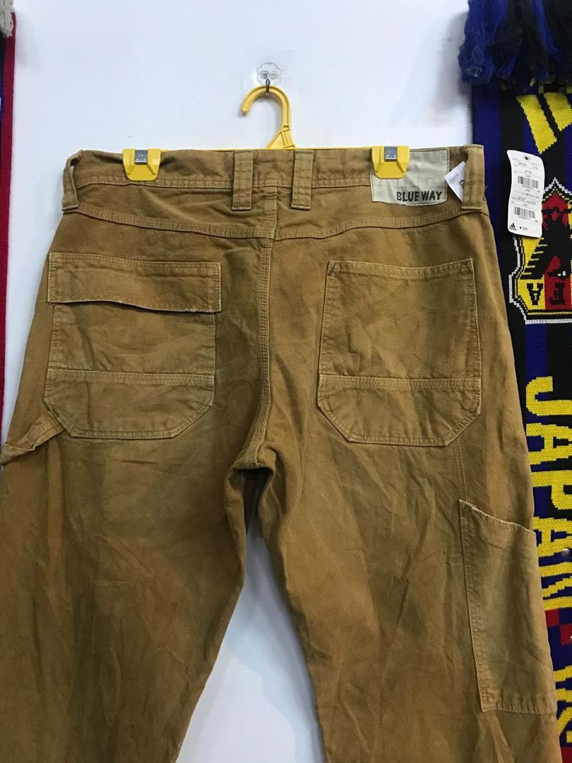 Blue Blue Japan × Hysteric Glamour × Vintage Blue Way japan 🇯🇵 carpenter Size US 35 - 2 Thumbnail