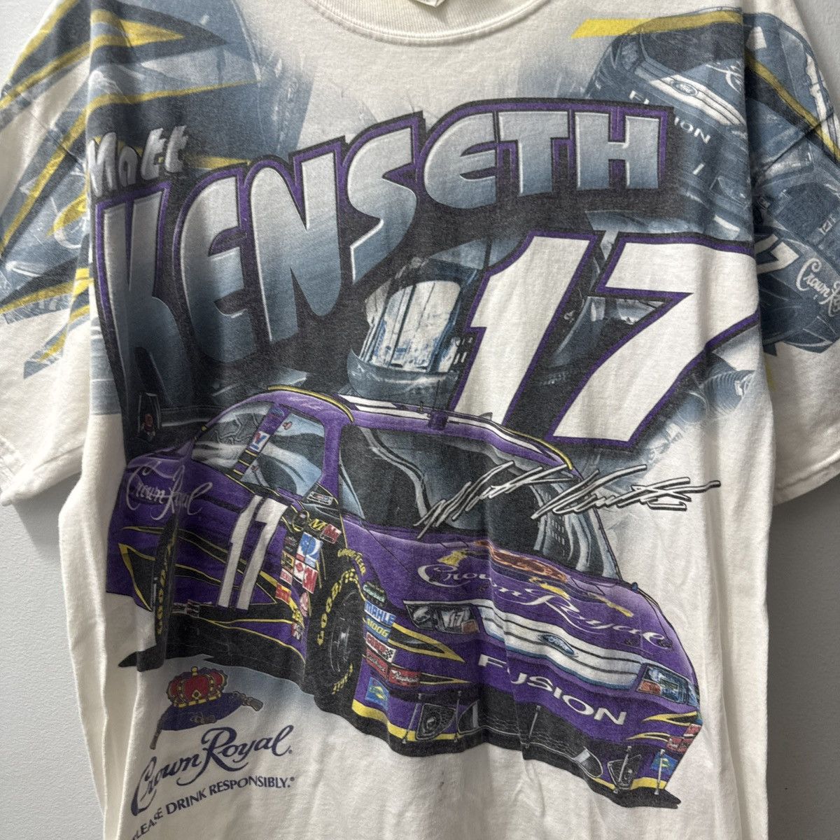 Other VTG Matt Kenseth double sided Chase nascar T-Shirt XL Size US XL / EU 56 / 4 - 4 Thumbnail