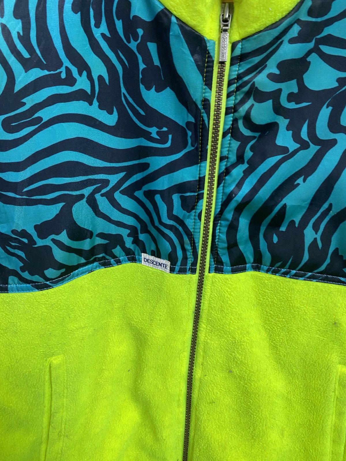 Descente Vintage descente fleece jacket Size US XL / EU 56 / 4 - 4 Thumbnail
