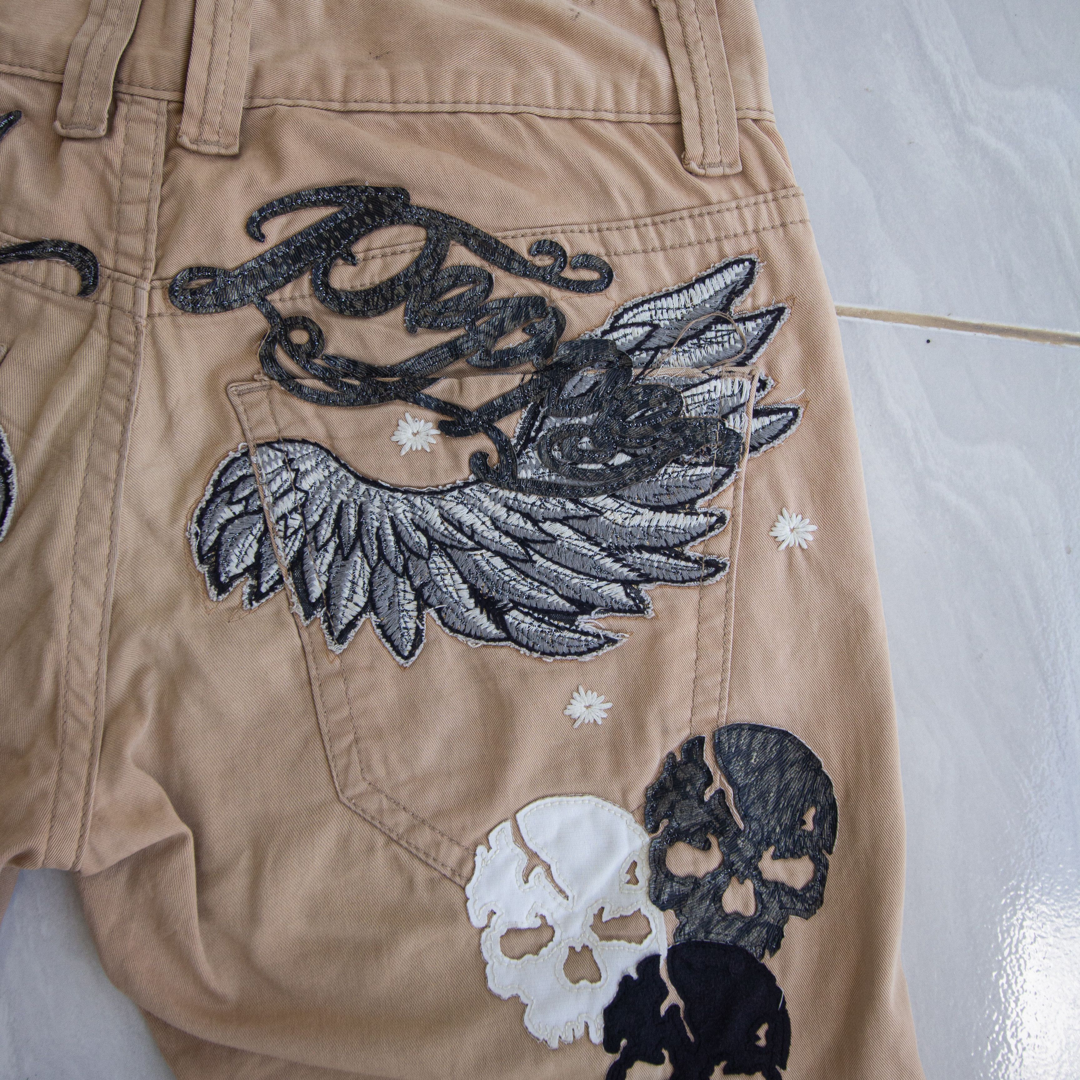 Japanese Brand Red Pepper Wings and Skulls Size US 34 / EU 50 - 6 Thumbnail