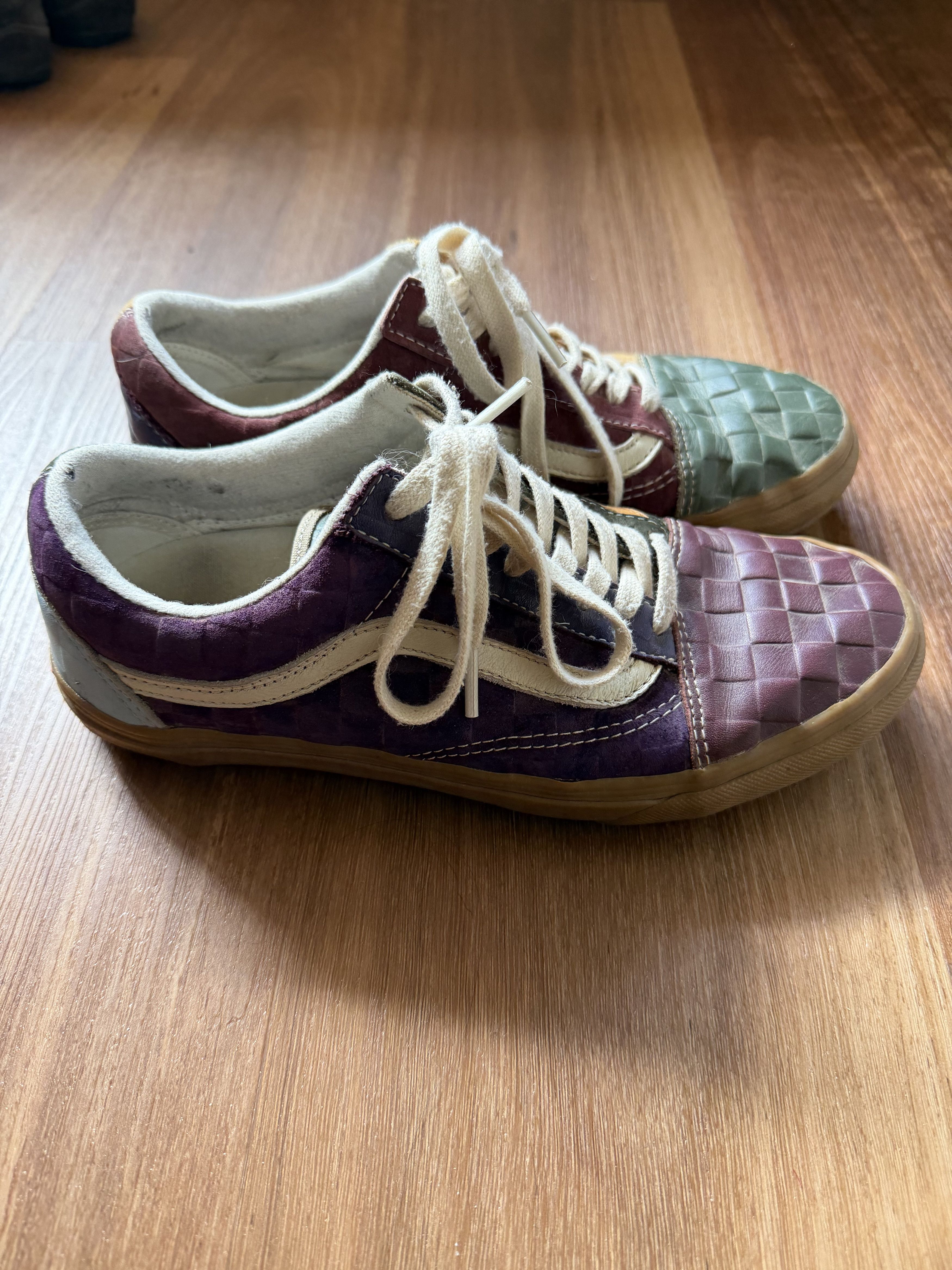Vans Vans Old Skool Patchwork Colorblock Checkerboard Rare Size US 7.5 / EU 40-41 - 4 Thumbnail