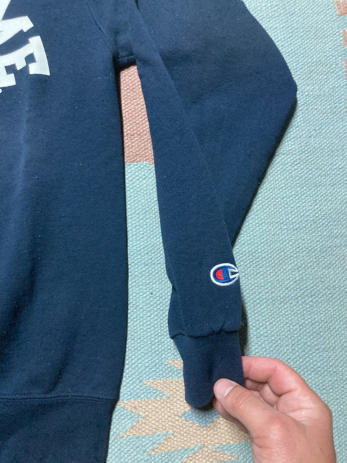 Champion × Vintage Vintage champion sweatshirt Notre dame eco fleece small Size US L / EU 52-54 / 3 - 3 Thumbnail