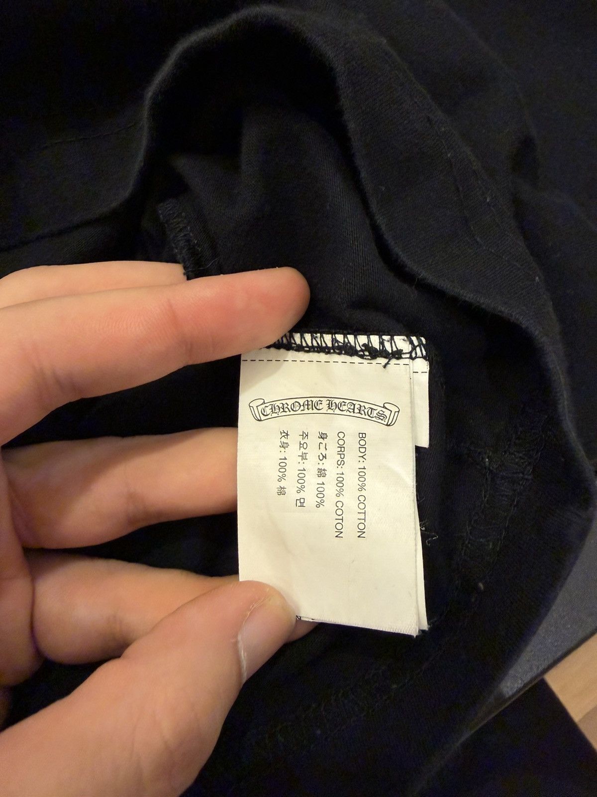 Chrome Hearts Chrome Hearts Scroll LS Shirt Size US XXL / EU 58 / 5 - 4 Thumbnail