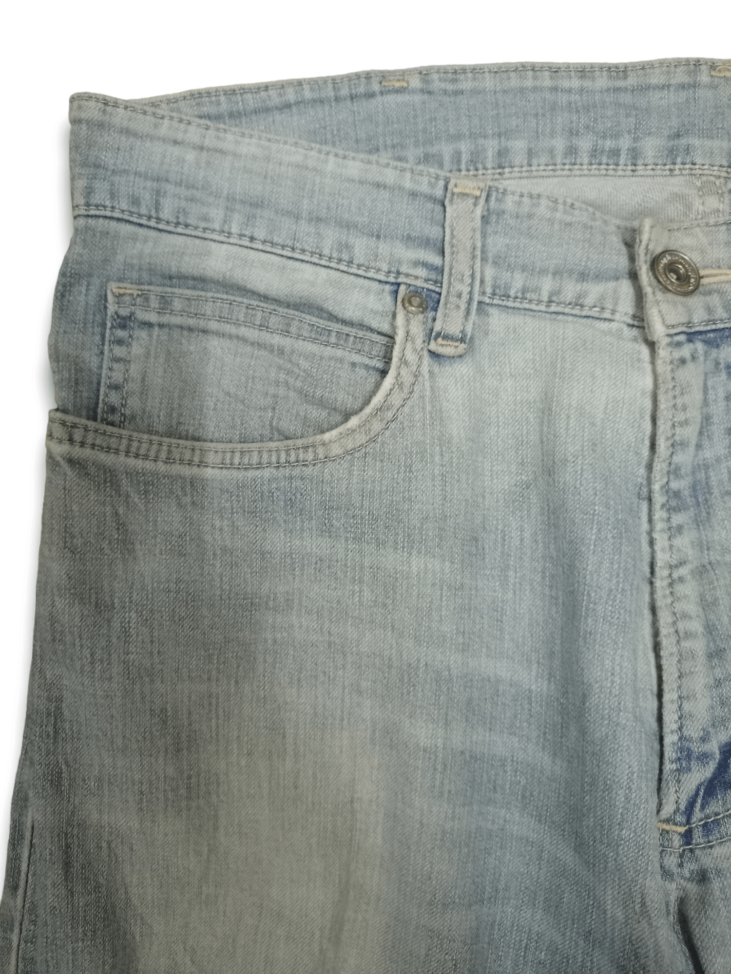 Wrangler SALES 🔥 Vintage Wrangler Light Wash Rip Baggy Denim Pants Size US 34 / EU 50 - 4 Thumbnail