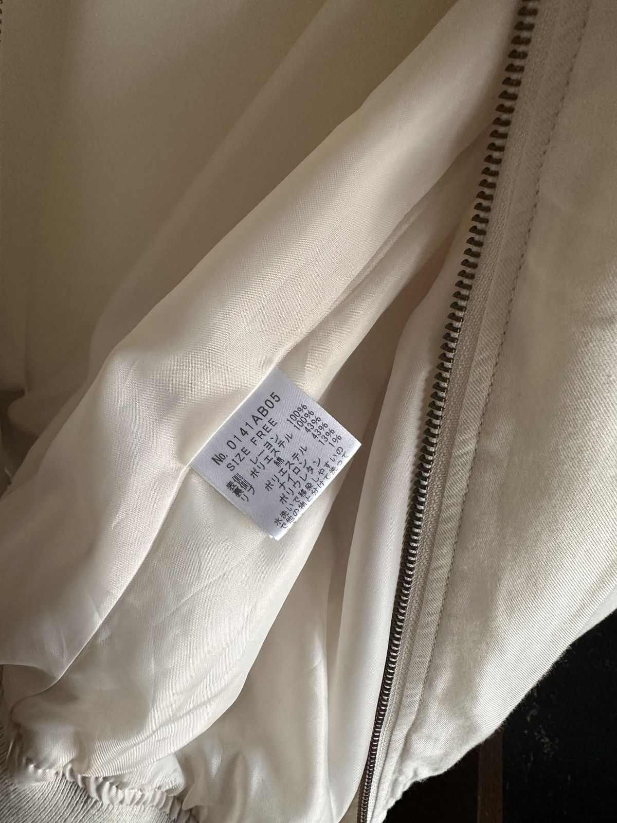 Hysteric Glamour 1990s Hysteric Glamour Silk Blend MA-1 Bomber Jacket Size US S / EU 44-46 / 1 - 11 Thumbnail