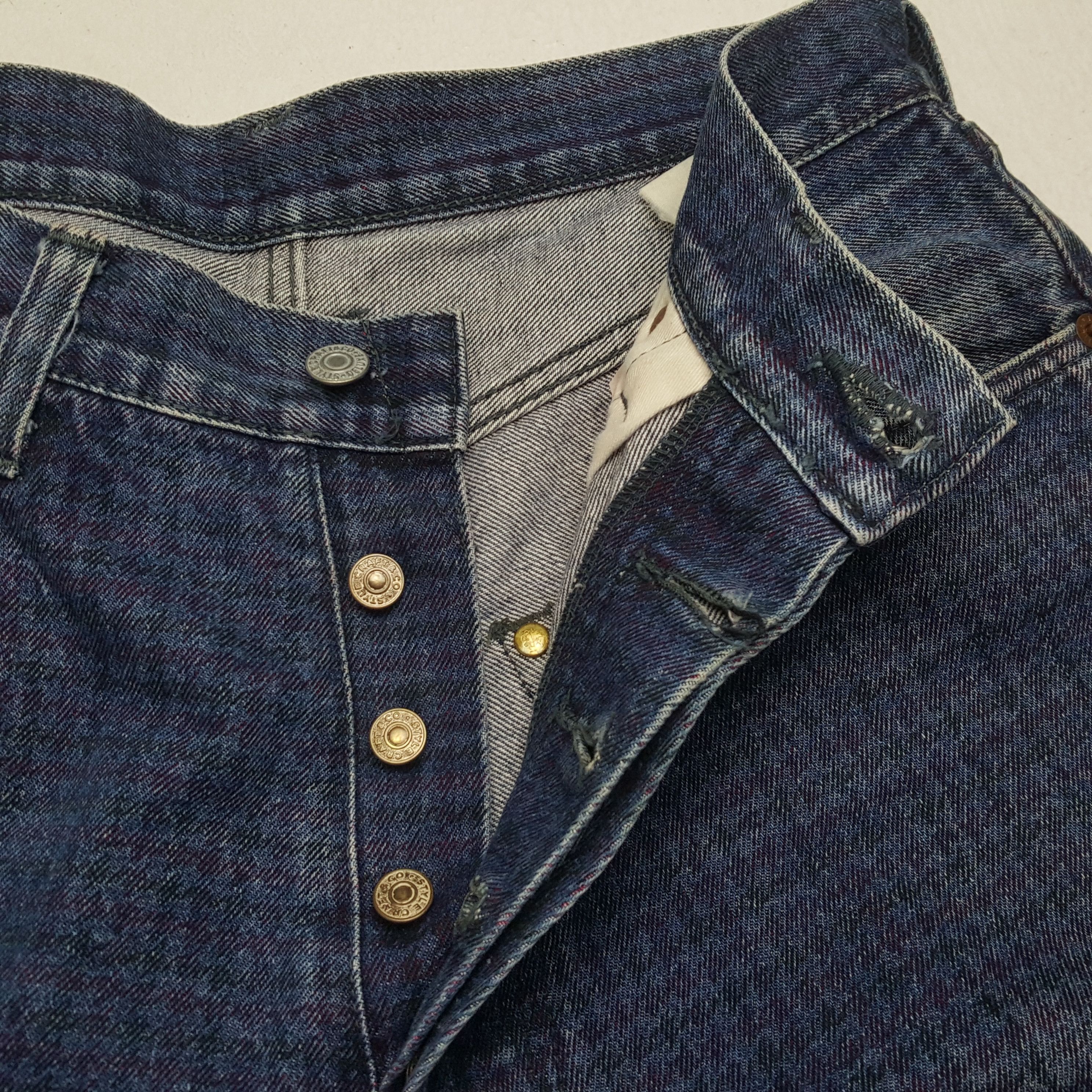 Evisu EVIS Japanese Brand Streetwear Custom Daicock Vintage Jeans Size US 30 / EU 46 - 12 Thumbnail