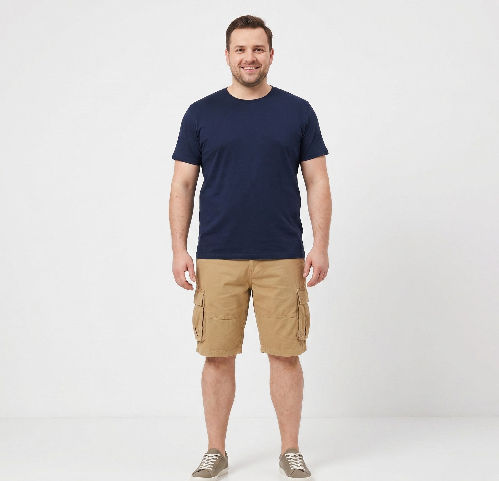 Timberland Timberland Men 36 Short Beige Linen Summer 10172 Size US 36 / EU 52 - 1 Thumbnail