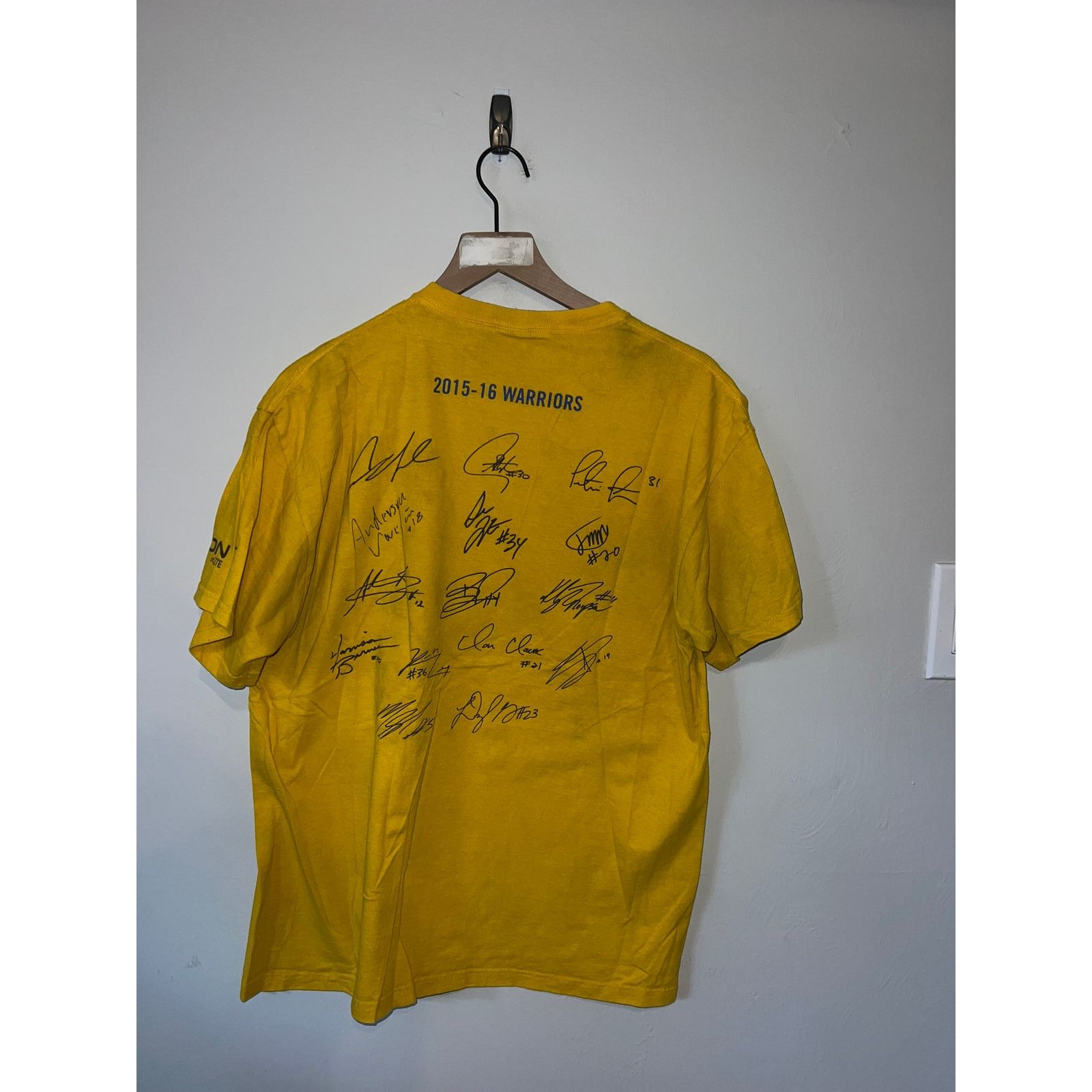 NBA NBA Finals Golden State Warriors Shirt Tee Stained 2016 XL Size US XL / EU 56 / 4 - 7 Thumbnail