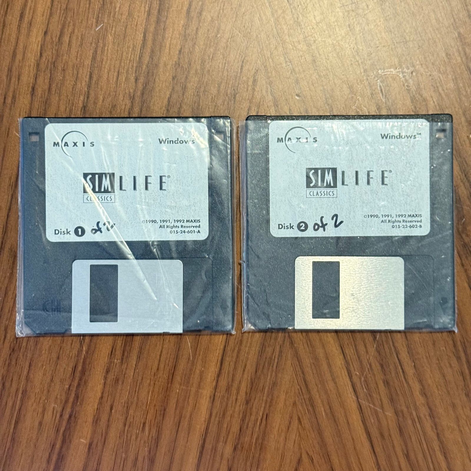 Vintage SimLife Classics (1992) Maxis PC Game 3.5” Floppy Windows Size ONE SIZE - 1 Thumbnail