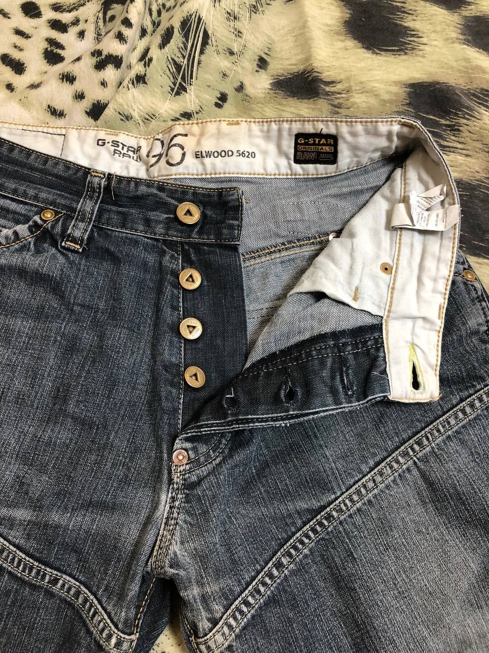 G-Star Vintage Y2K G-star Baggy pants Size US 33 - 8 Thumbnail