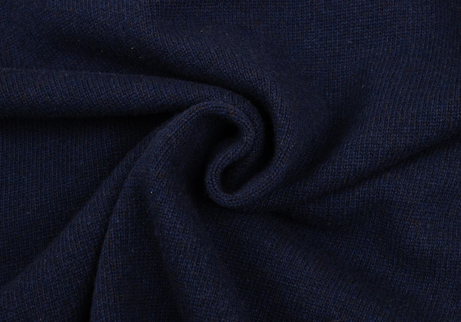 Comme des Garcons Homme Plus Wool Nylon Knitted Sweater in Navy, Size M Size US M / EU 48-50 / 2 - 8 Thumbnail