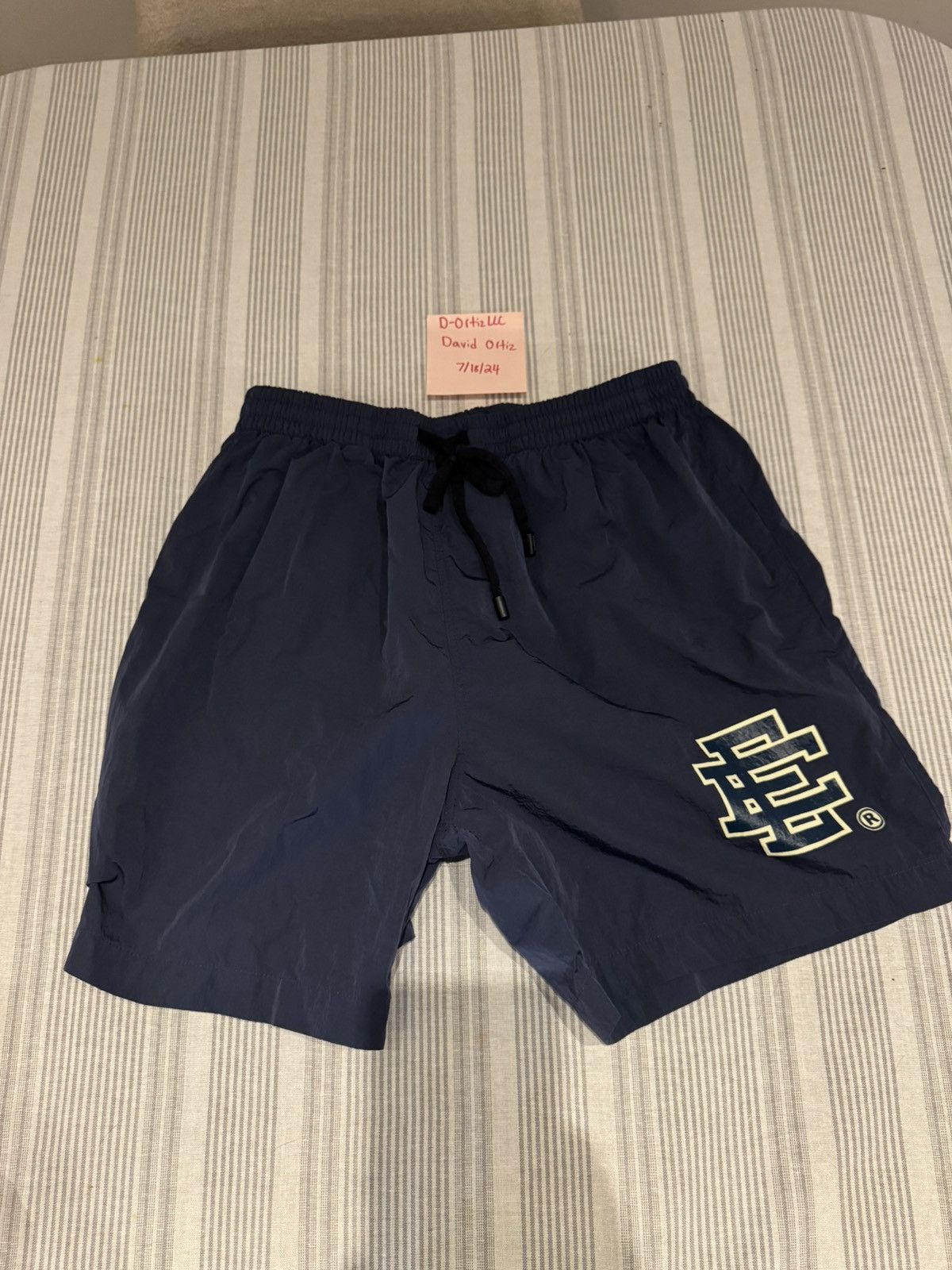 Eric Emanuel Eric Emanuel EI Swim Trunk Navy/Bone Size M Size US 30 / EU 46 - 1 Thumbnail