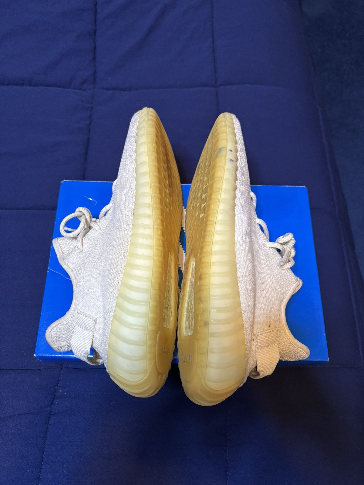 Adidas Adidas Yeezy 350 V2 Cream 2017 Size 12 Size US 12 / EU 45 - 4 Thumbnail