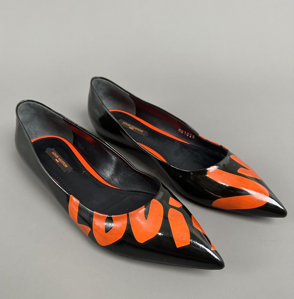 Louis Vuitton × Stephen Sprouse Louis Vuitton - Stephen Sprouse - Graffiti Patent Leather Size US 7.5 / IT 37.5 - 1 Thumbnail