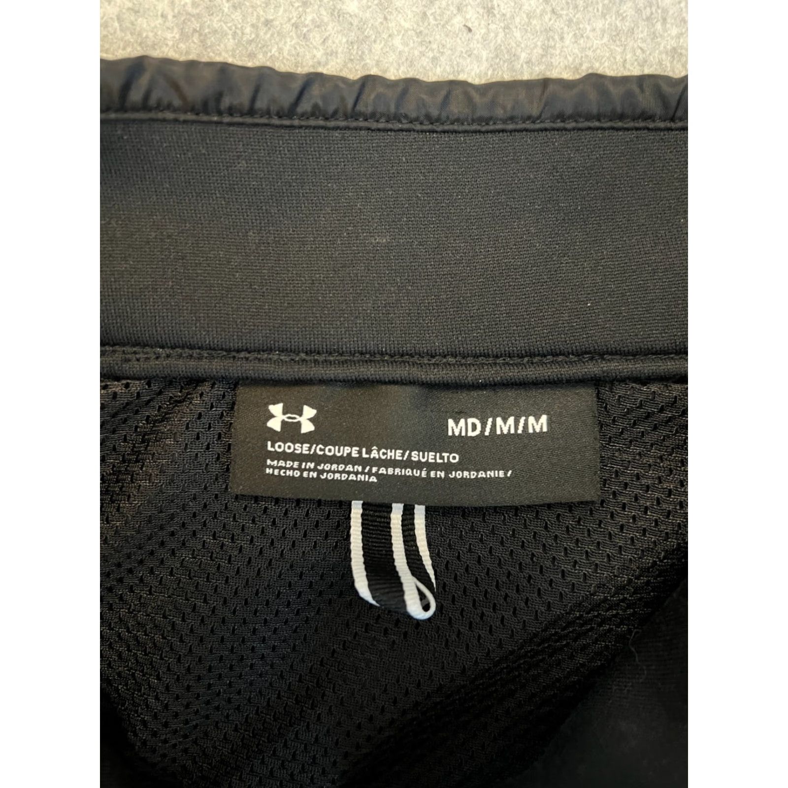 Under Armour Under Armour Hartford Basketball Men's Medium Black Full Zip Jacket Size US M / EU 48-50 / 2 - 5 Thumbnail