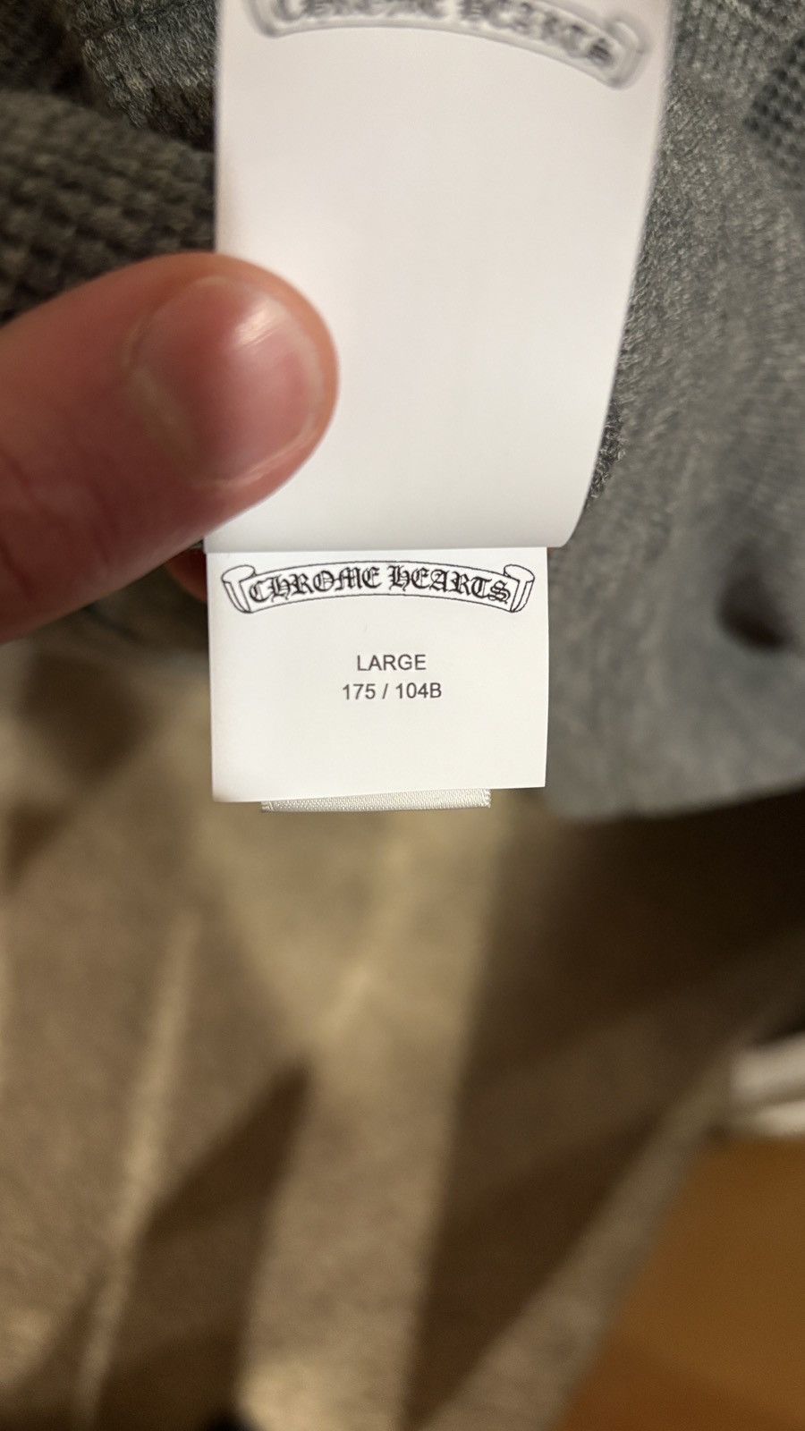 Chrome Hearts Chrome Hearts Embroidered Thermal Size US L / EU 52-54 / 3 - 4 Thumbnail