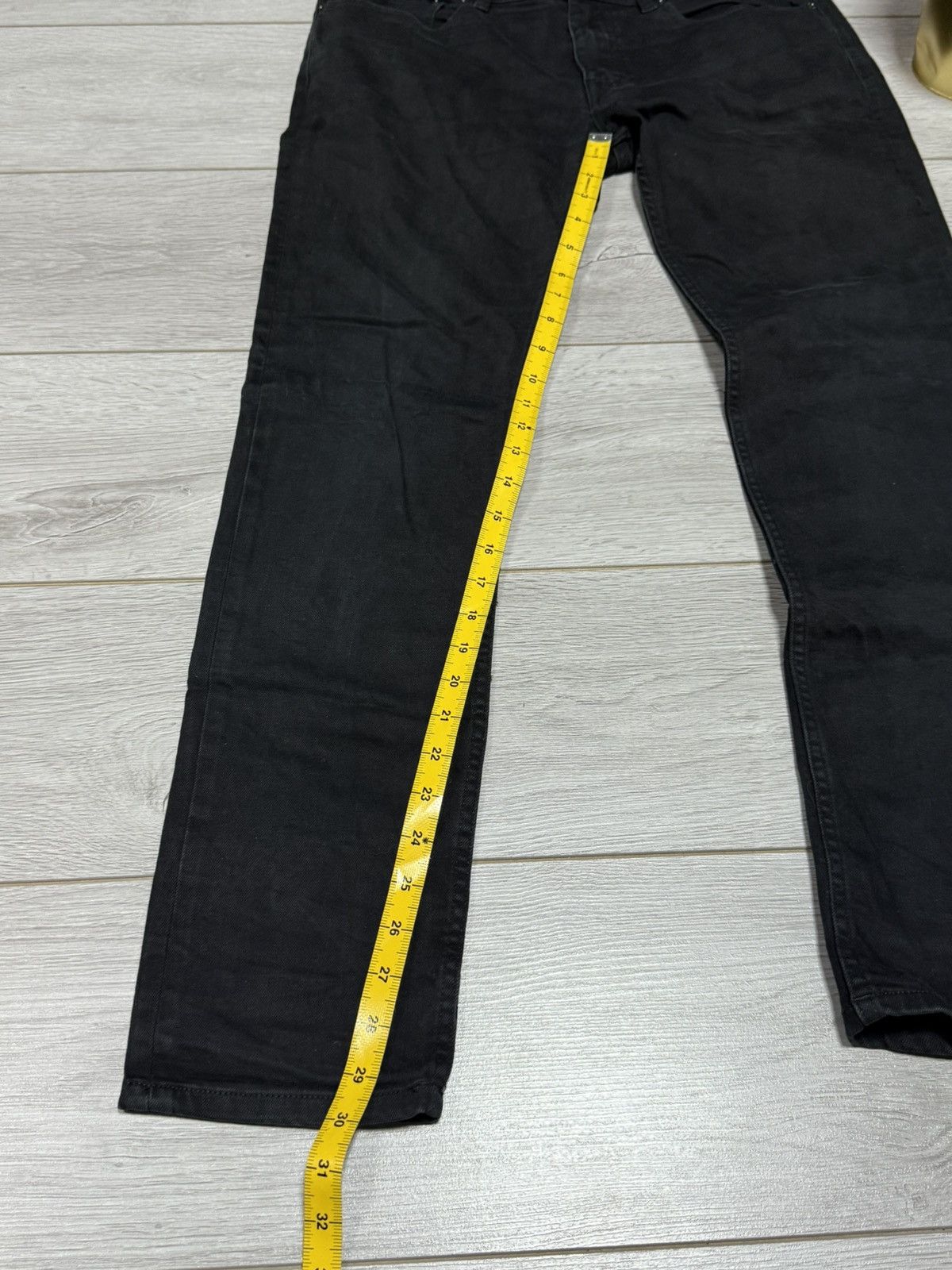 Acne Studios Acne Ace Stay Cash Black Denim Jeans Size US 34 / EU 50 - 6 Thumbnail