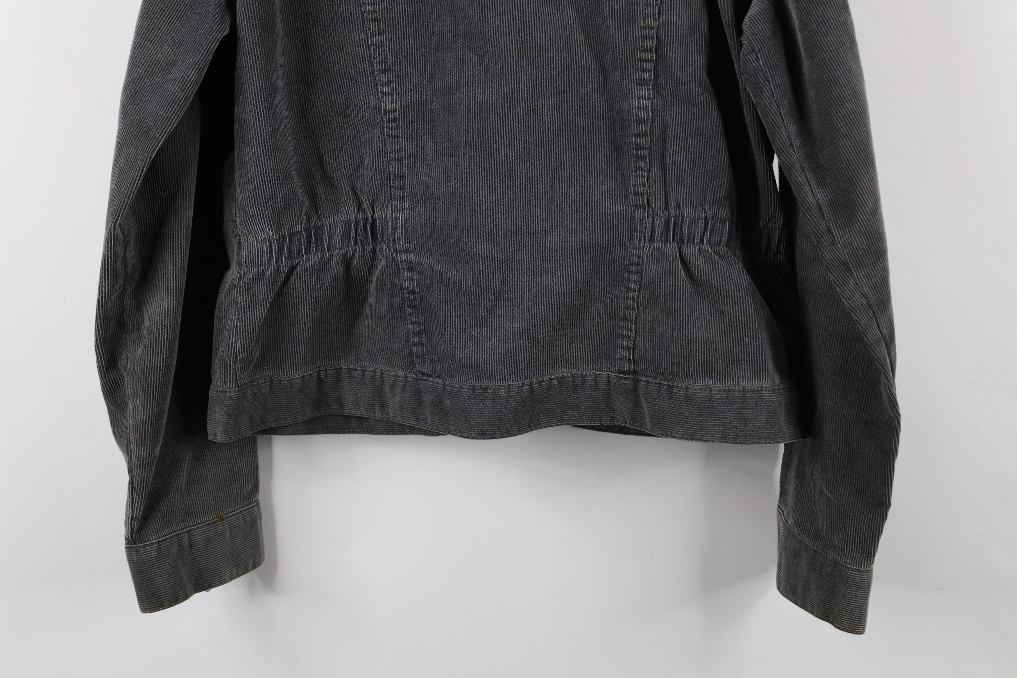 Calvin Klein × Vintage Vintage 90s Calvin Klein Corduroy Cafe Racer Bomber Jacket Size XL / US 12-14 / IT 48-50 - 17 Thumbnail