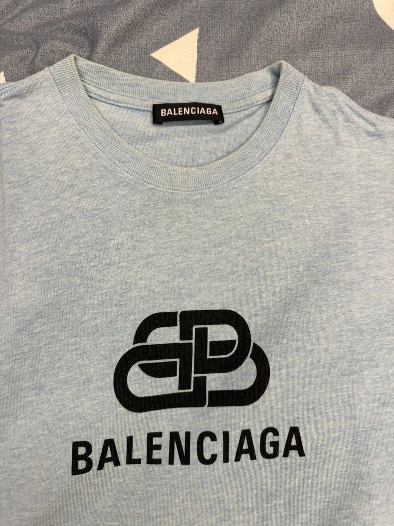 Balenciaga balenciaga logo print short sleeve-2507 Size US XS / EU 42 / 0 - 2 Thumbnail