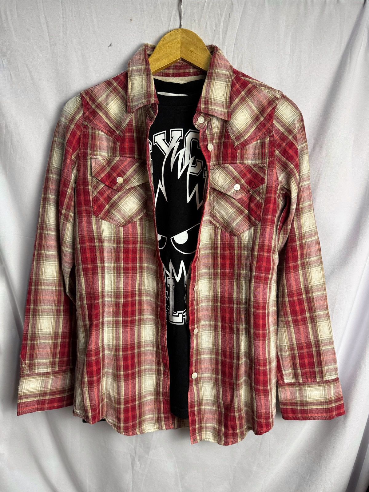 GOA GOA Flannel Button Shirt Japanese Size US S / EU 44-46 / 1 - 1 Thumbnail