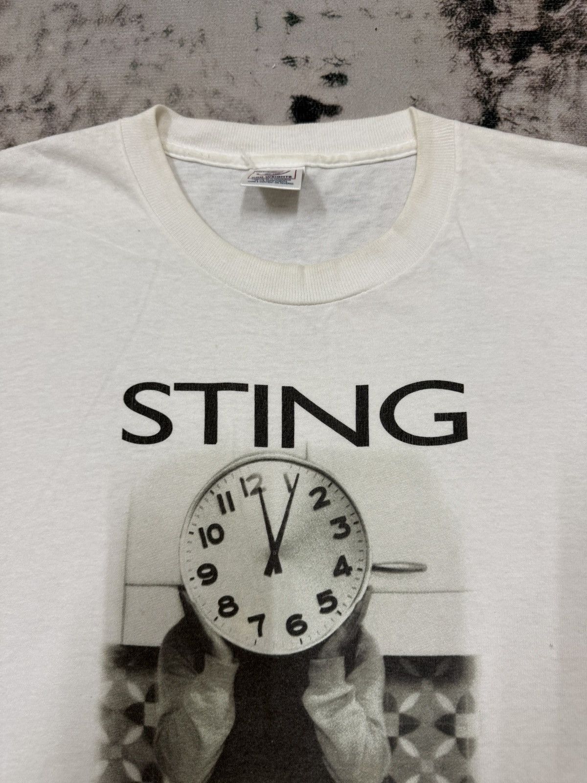 Band Tees Vintage 90s Sting Brand New Day Band Tshirt Size US L / EU 52-54 / 3 - 5 Thumbnail