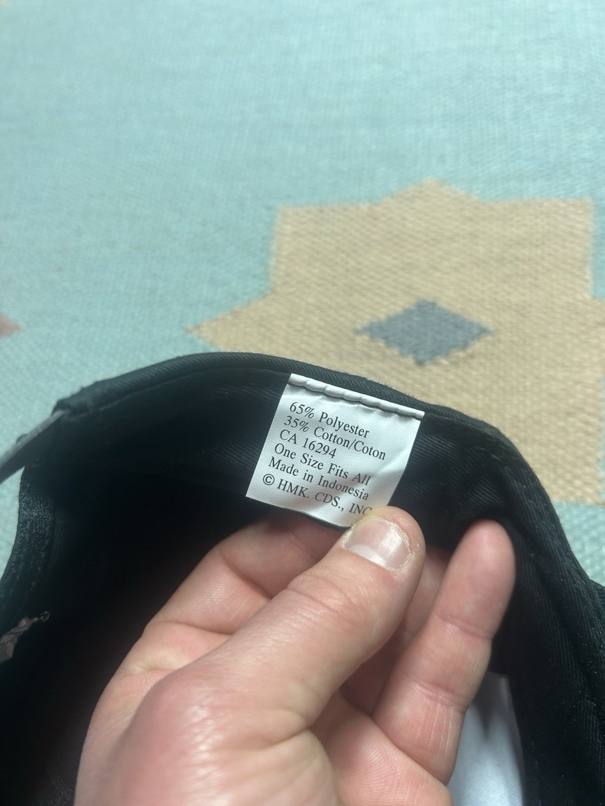 Vintage Vtg SnapBack hat still perfect after all these years black Size ONE SIZE - 8 Thumbnail