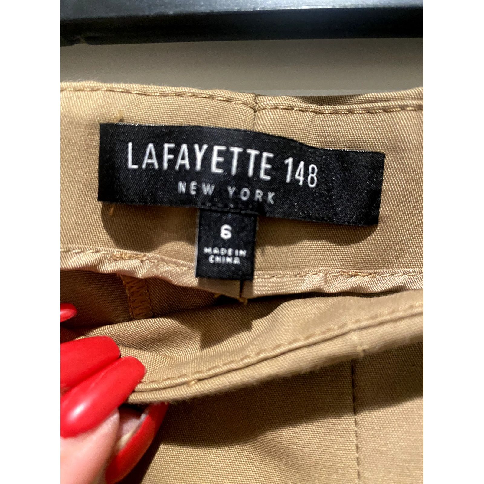 Lafayette 148 Lafayette 148 New York Bleecker Jodhpur Crop Pants Khaki 6 Size 28" / US 6 / IT 42 - 3 Thumbnail