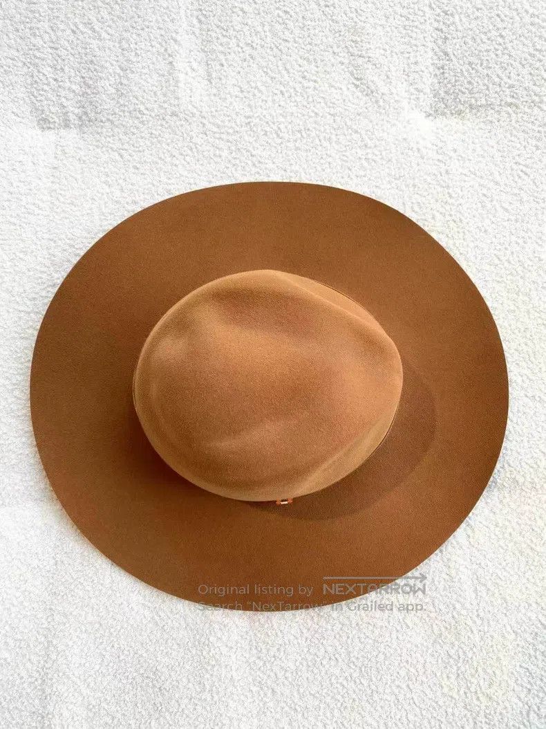 Hermes Hermes size 58 Rabbit Hair Classic Wool Felt Bowler Hat Size ONE SIZE - 2 Thumbnail