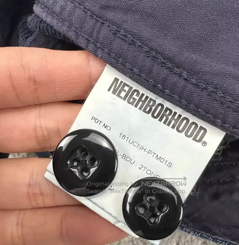Neighborhood Neighborhood size S Spring/Summer 18 Indigo-Dyed Sashiko S Size US 27 - 2 Thumbnail
