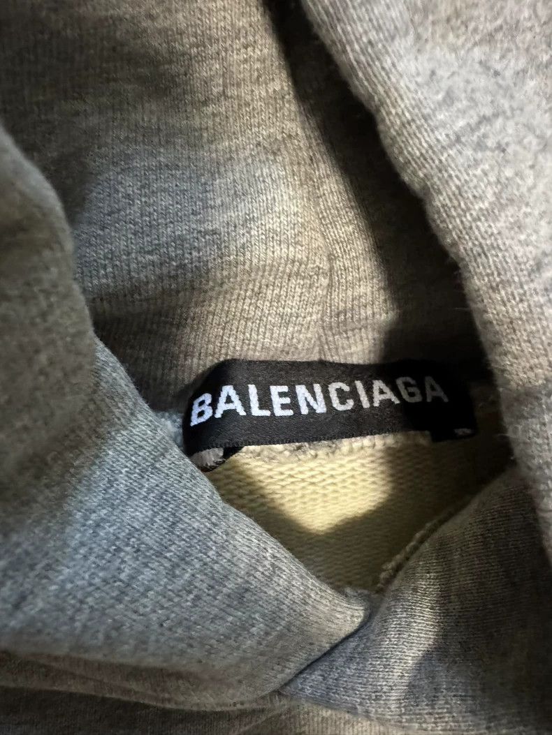 Balenciaga Balenciaga Classic GW gray hoodie Size US XS / EU 42 / 0 - 4 Thumbnail