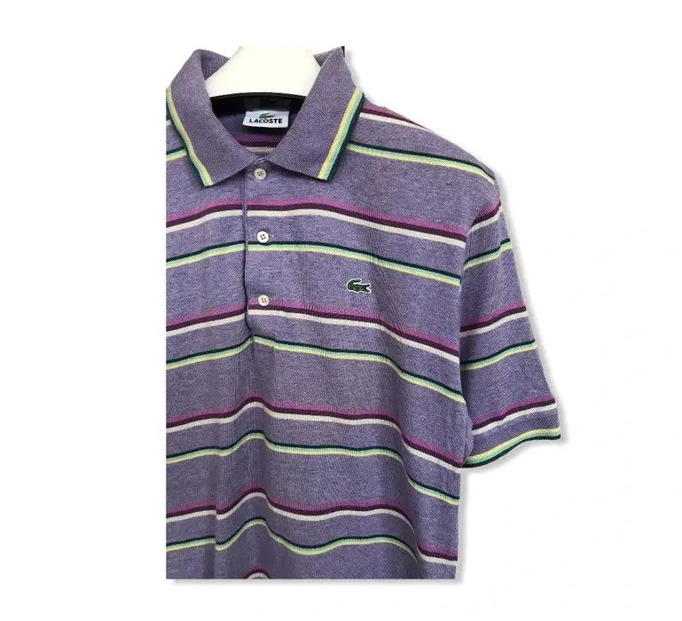 Lacoste Vintage Lacoste Small Logo Polos Shirt 👕 Size US M / EU 48-50 / 2 - 2 Thumbnail