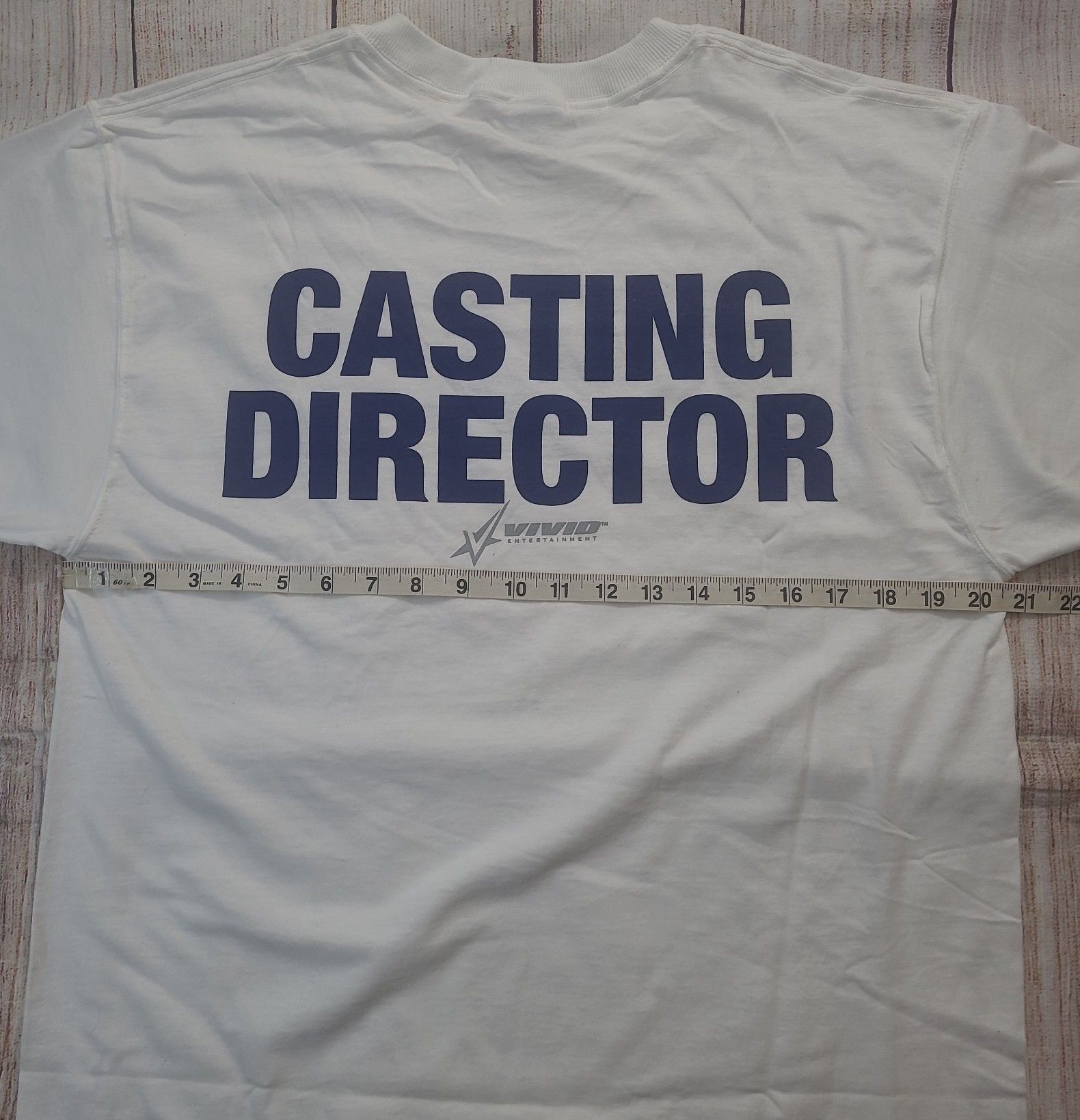 Other Vtg Vivid Entertainment P0rn Star Casting Director t- Size US XL / EU 56 / 4 - 7 Thumbnail