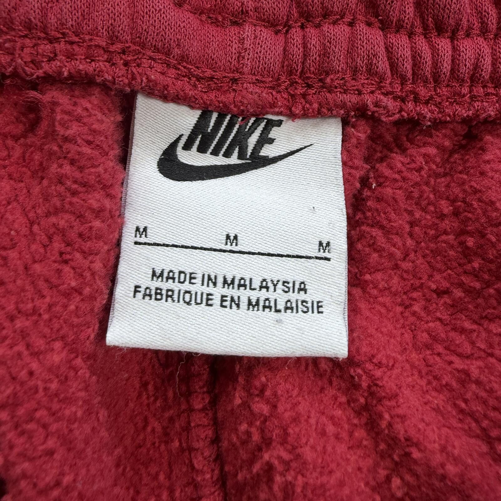 Nike Nike Red Fleece Jogger Sweatpants L Swoosh Lounge Pants Size US 32 / EU 48 - 5 Thumbnail