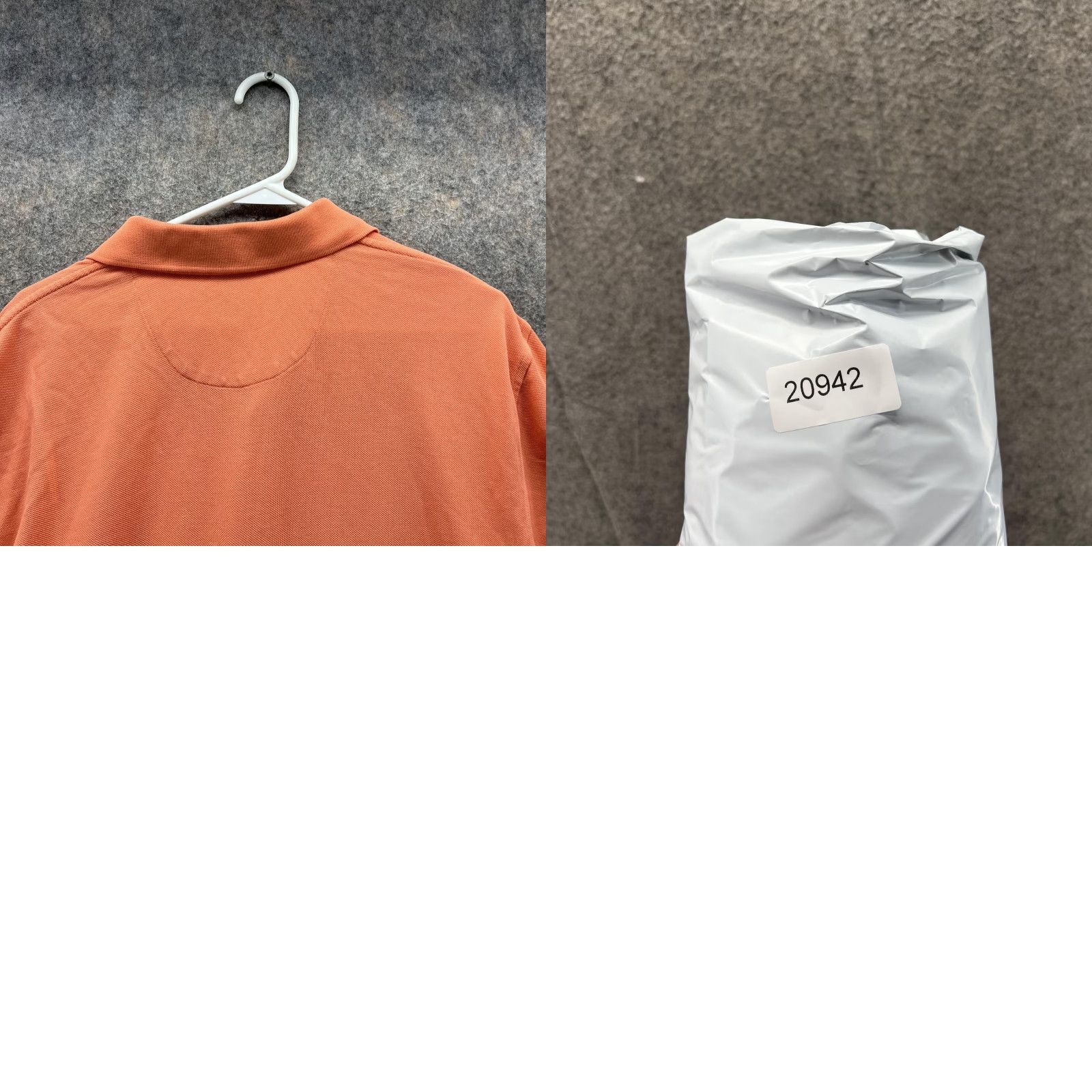 Brooks Brothers Brooks Brothers Polo Shirt Men XL Orange Solid Short Sleeve Button Collared Logo Shirt Length 32 in Size US XL / EU 56 / 4 - 9 Thumbnail