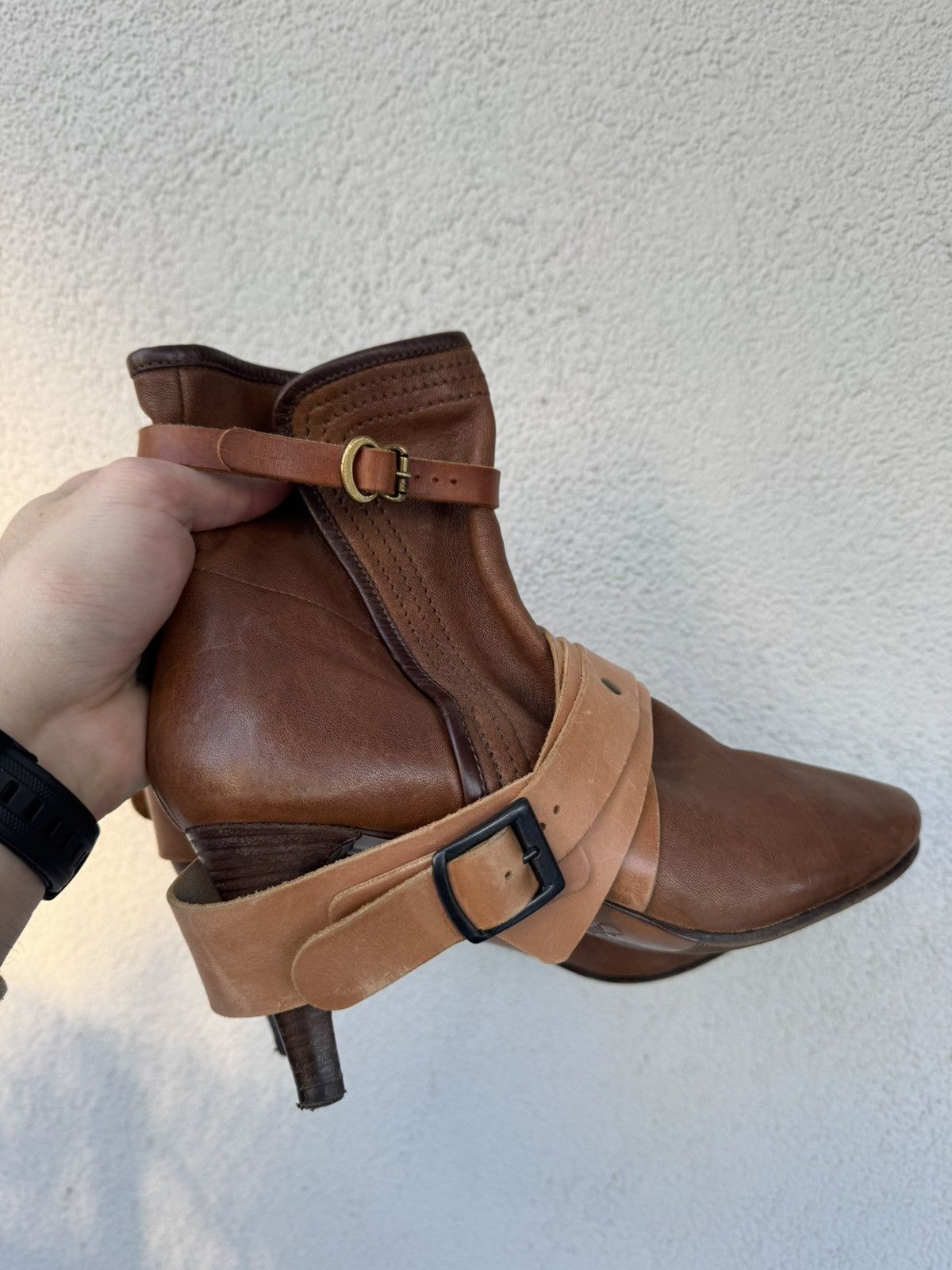 Chloe Chloe leather Strap Avantgarde Ankle Boots Size 39 Size US 9 / IT 39 - 7 Thumbnail