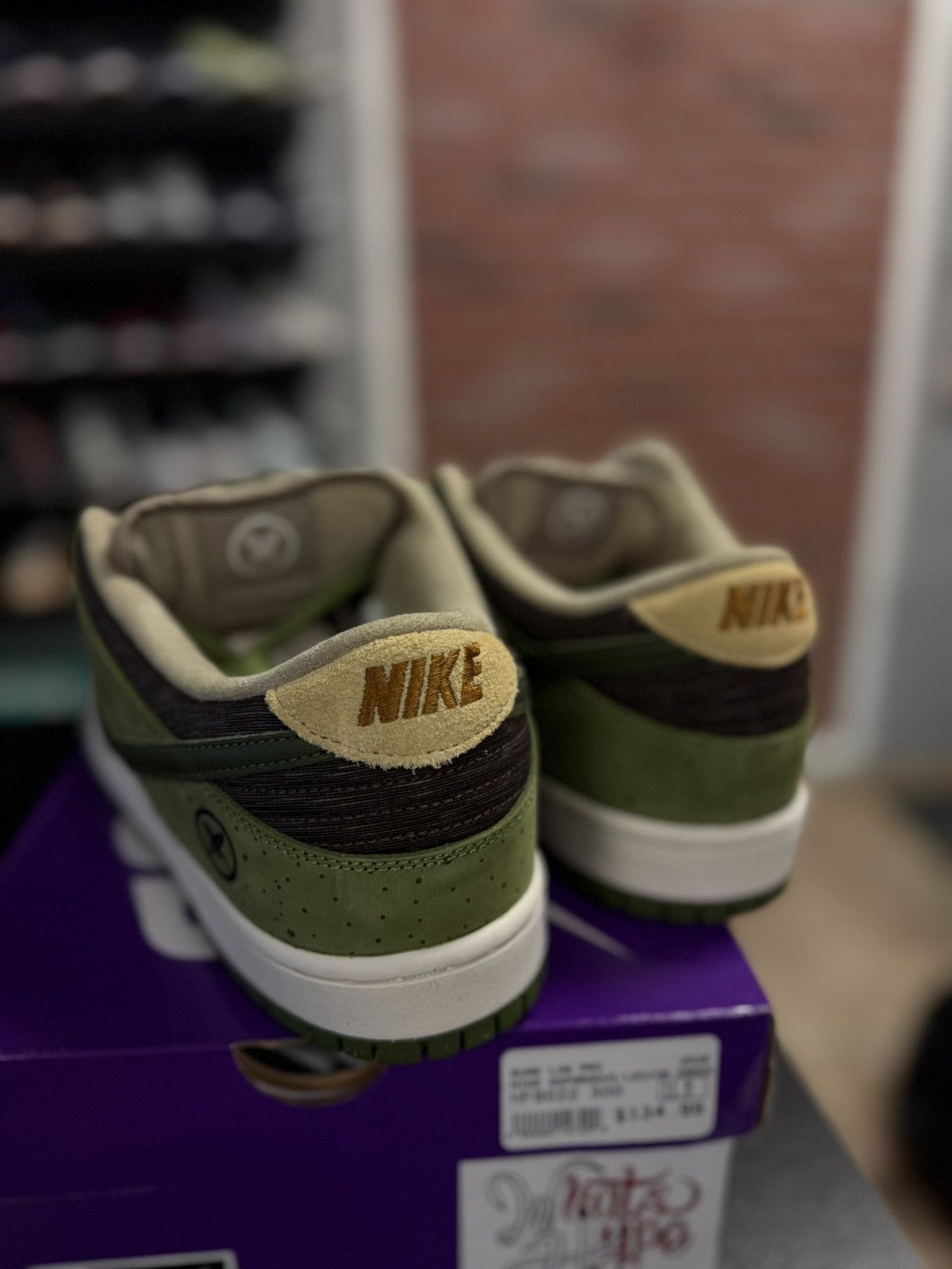 Nike Nike Dunk Low Yuto Horigome Matcha Size 11.5 (NEW) Size US 11.5 / EU 44-45 - 5 Thumbnail