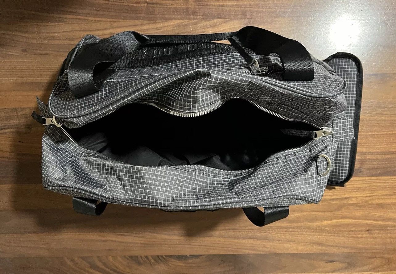 Aime Leon Dore Aime Leon Dore Ripstop Nylon Duffle Bag Black Woven Logo ALD Size ONE SIZE - 7 Thumbnail