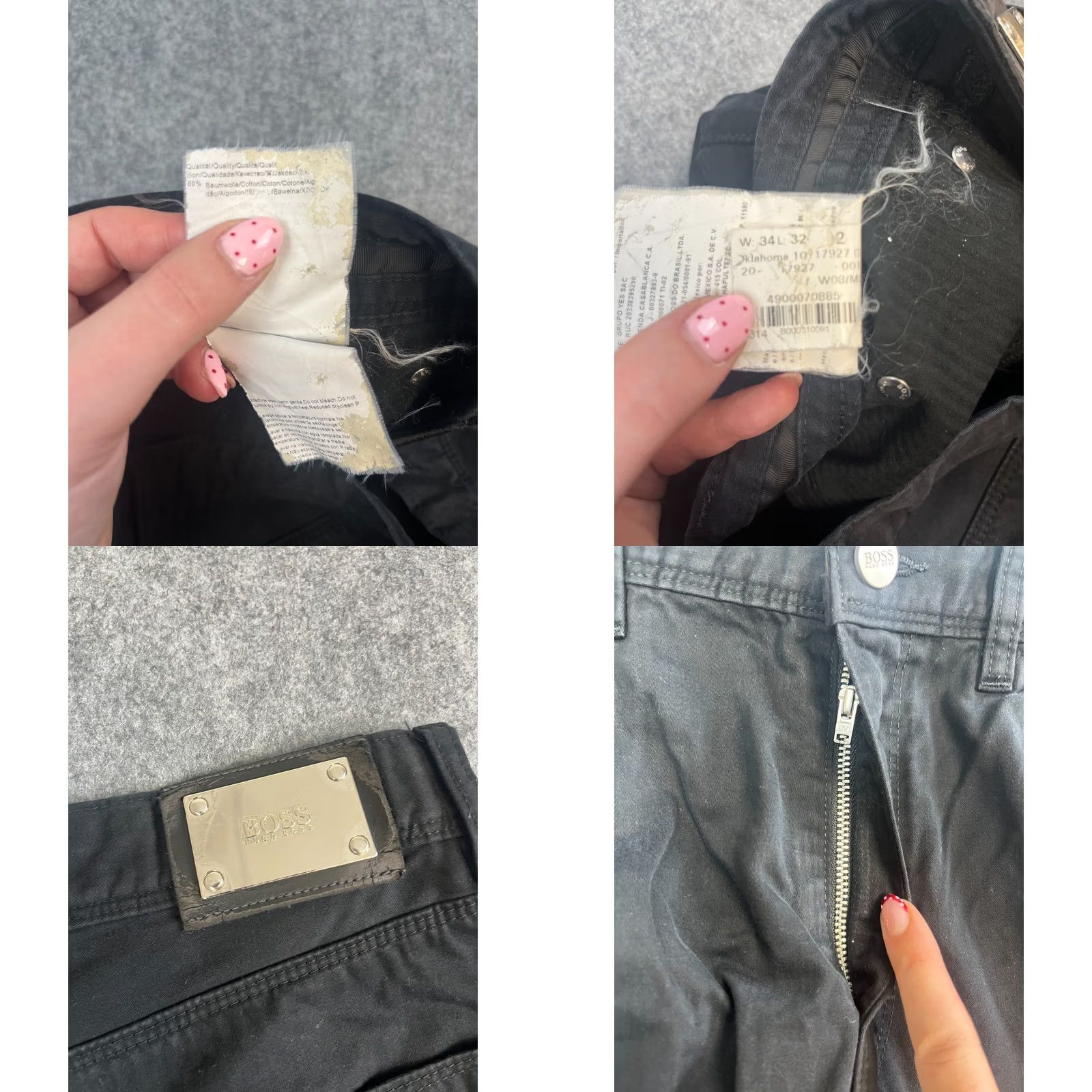 Hugo Boss Hugo Boss Mens Chino Trousers Pants Straight 32 Black 5-Pocket Design Vintage: No Size US 32 / EU 48 - 8 Thumbnail