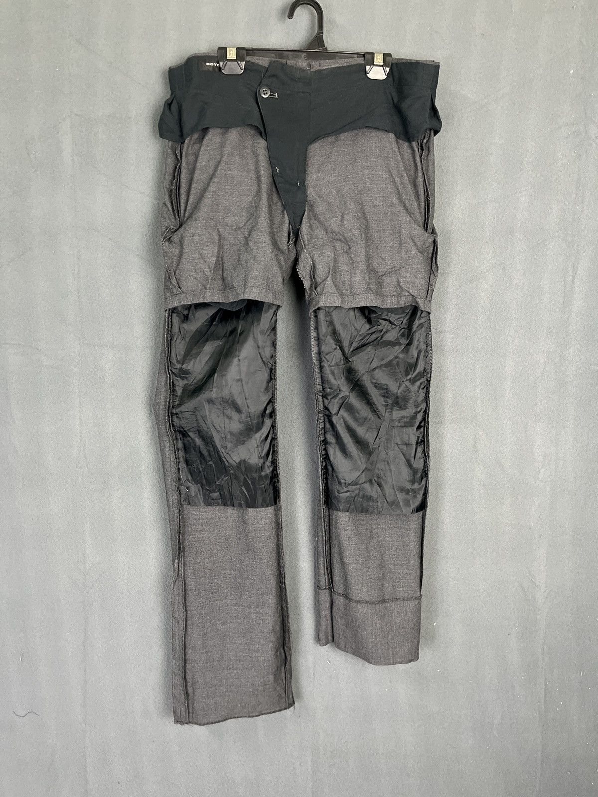 Boycott × Japanese Brand Boycott Double Waisted Trouser Pant Size US 32 / EU 48 - 8 Thumbnail