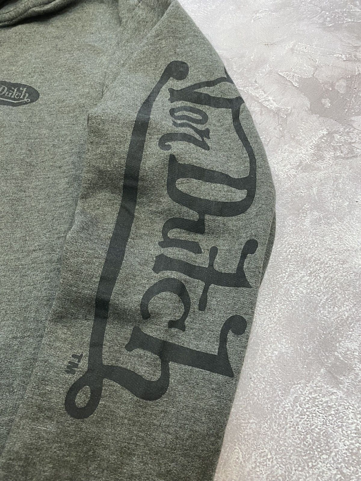Von Dutch Y2K Hype Von Dutch Big Logo Graphic Print Zip Hoodie Size US XL / EU 56 / 4 - 5 Thumbnail