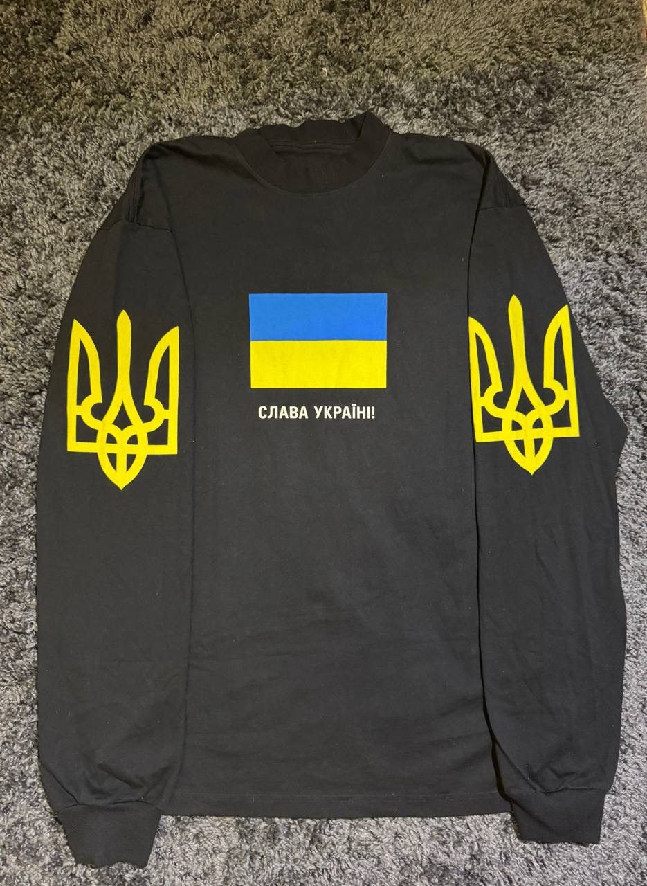 Balenciaga Balenciaga Ukraine Long Sleeve Size US M / EU 48-50 / 2 - 1 Thumbnail