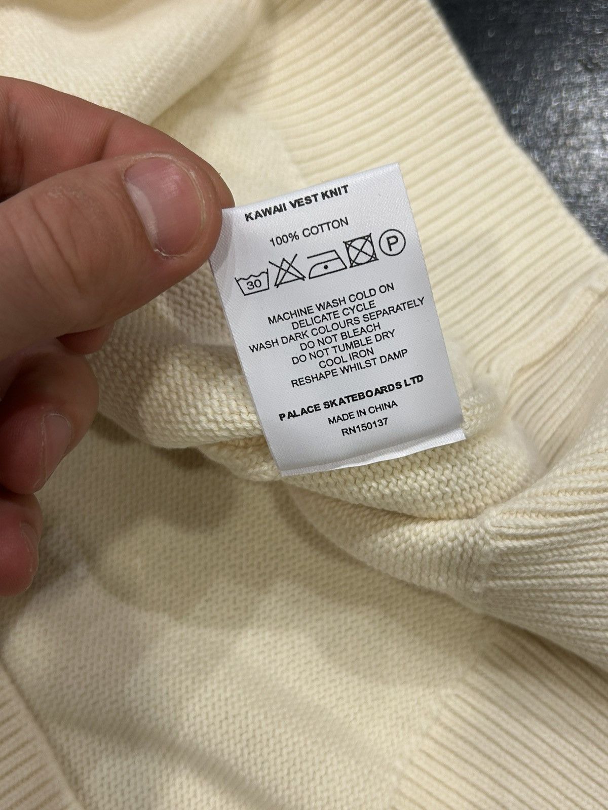 Palace Palace Kawaii Knit Vest Size US XL / EU 56 / 4 - 5 Thumbnail