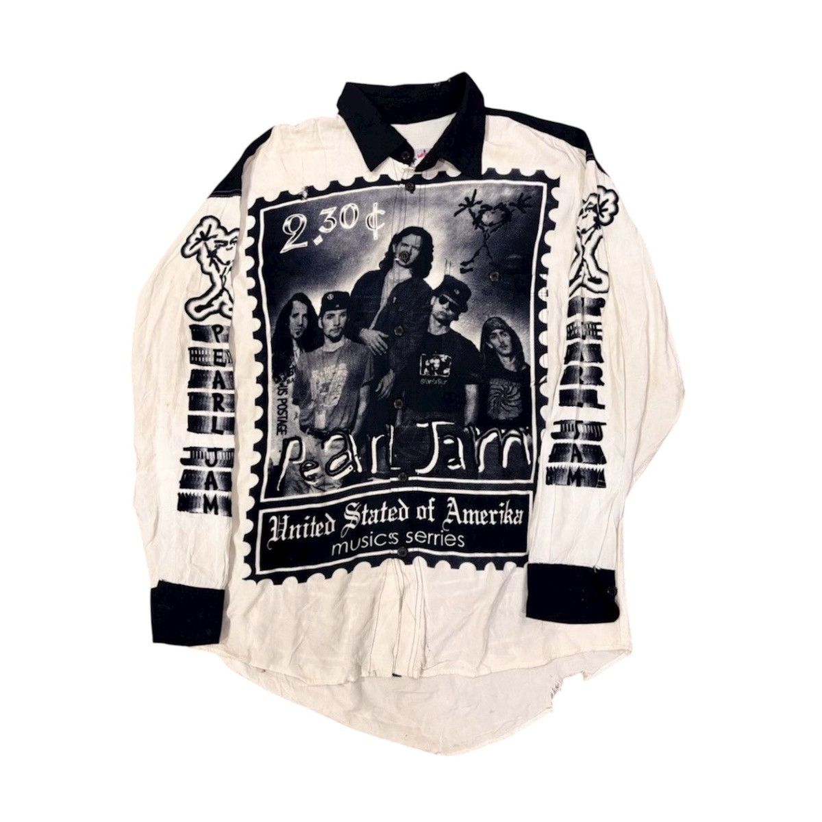 Vintage PEARL JAM VINTAGE BUTTON UPS Size US XL / EU 56 / 4 - 1 Thumbnail