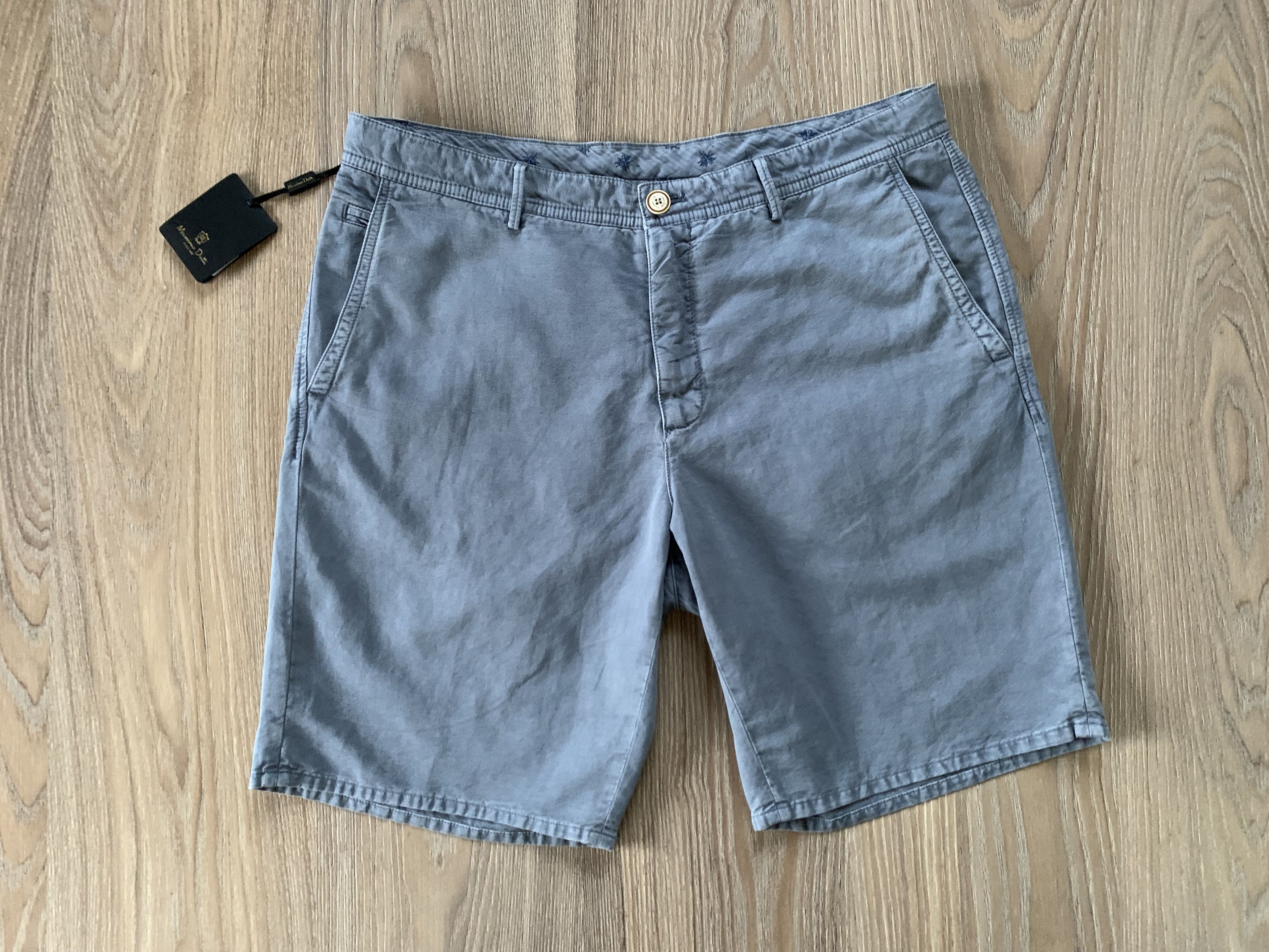 Designer × Massimo Dutti Massimo Dutti New Cotton Casual Shorts Size US 34 / EU 50 - 3 Thumbnail