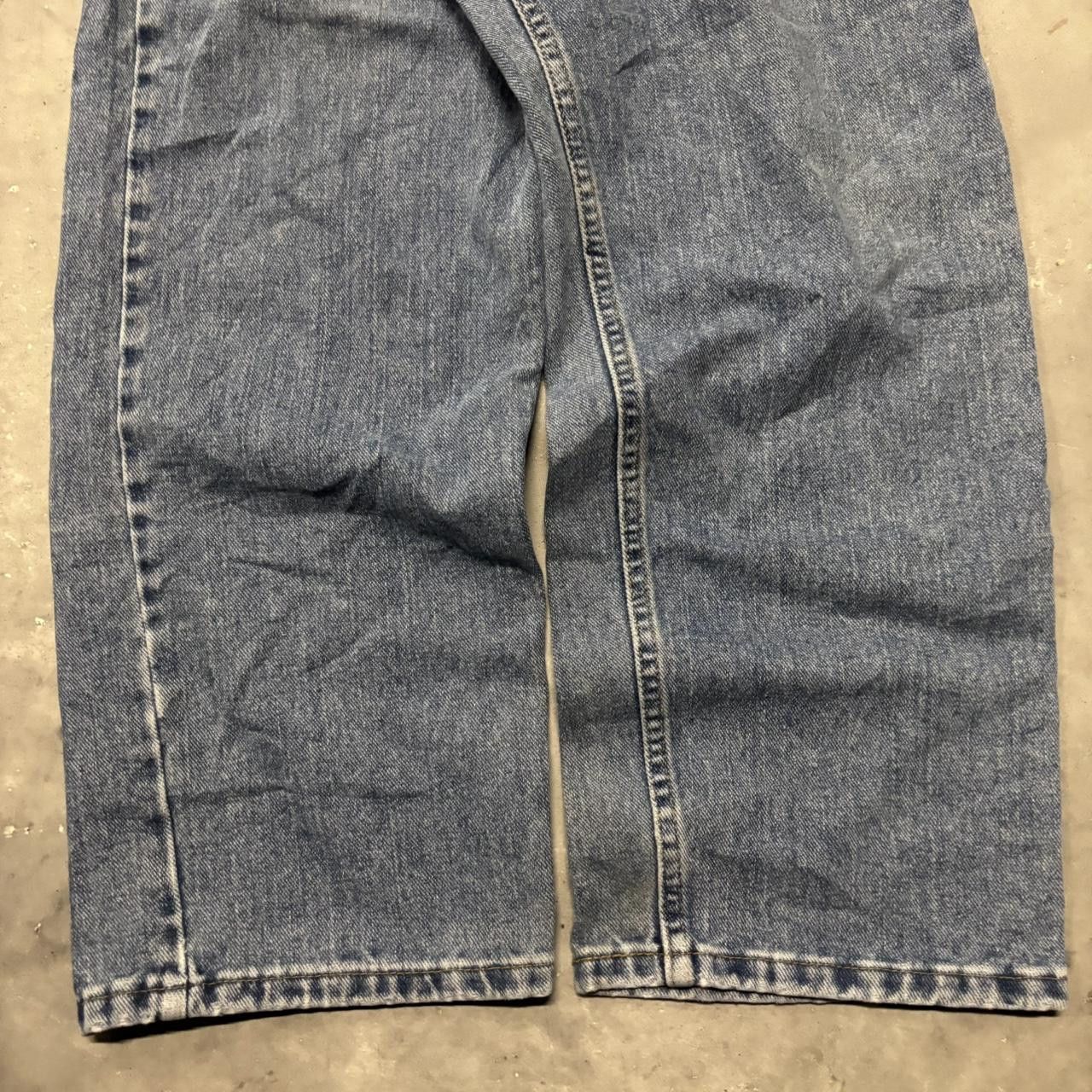 Japanese Brand × Vintage Crazy Vintage Y2K/2000s Medium Wash Essential Denim Jeans! Size US 34 / EU 50 - 6 Thumbnail