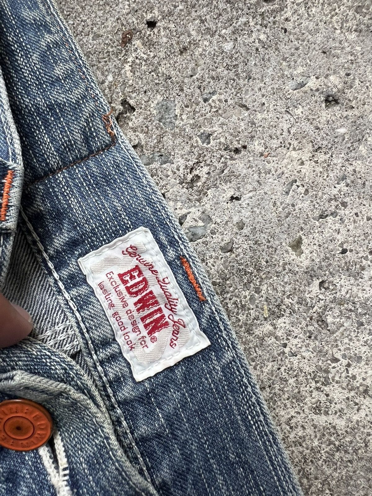 Edwin Vintage Edwin Exclusive Vintage Light Wash Jean Size US 31 - 16 Thumbnail