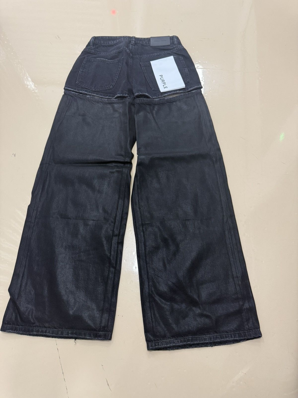 Other Purple Brand Baggy Two Piece Jeans Size 26" / US 2 / IT 38 - 6 Thumbnail