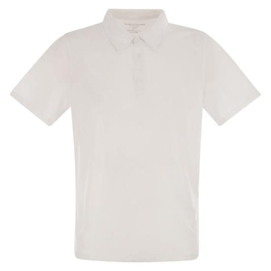 MAJESTIC FILATURES MAJESTIC FILATURES Men Polo Shirts S25M296 WHITE Size US XXL / EU 58 / 5 - 1 Thumbnail